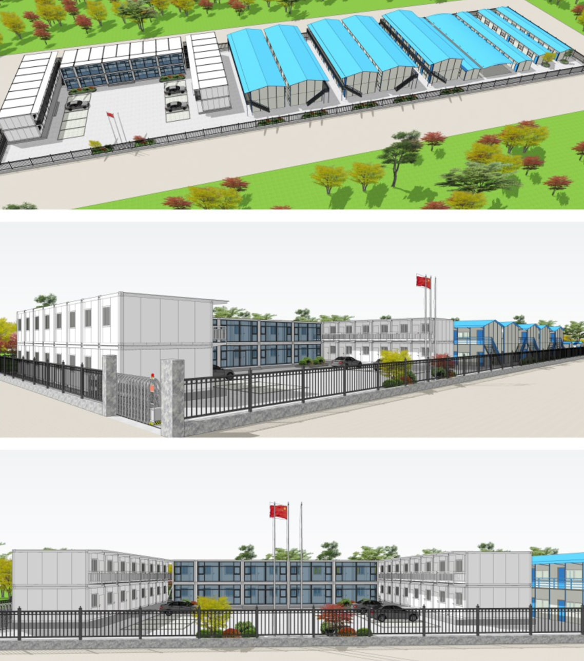 - کارخانه کانتینر خانه های بسته تخت پیش ساخته چین - بهشت ​​تابستانی